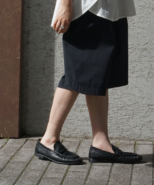 JOURNAL STANDARD LUXE（ジャーナルスタンダード　ラックス）の「《追加》TCメモリーギャザーハーフパンツ（その他パンツ・レディース・ブラック・FREE）」の3枚目の写真
