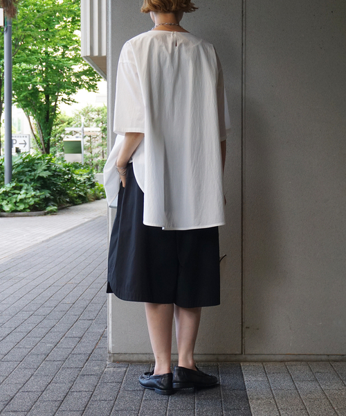 JOURNAL STANDARD LUXE（ジャーナルスタンダード　ラックス）の「《追加》TCメモリーギャザーハーフパンツ（その他パンツ・レディース・ブラック・FREE）」の21枚目の写真