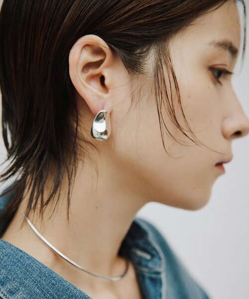 Whim Gazette（ウィムガゼット）の「【Hoaw.】10K Lineピアス（ピアス
