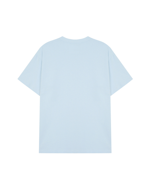 MTTIRE(マティレ)の「Stichi Logo T-shirt / Sky Blue(Tシャツ/カットソー・レディース・その他・LARGE/X-LARGE/SMALL/MEDIUM)」の2枚目の写真