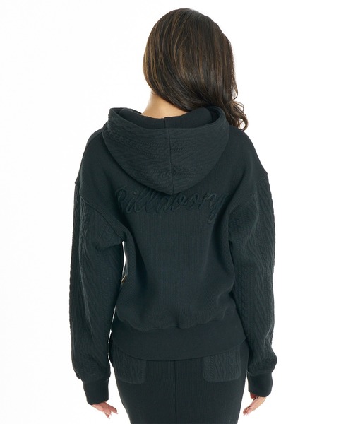 BILLABONG（ビラボン）の「BILLABONG/ビラボン ニットパーカー BG014023（パーカー・レディース・ブラック/アイボリー/ブラウン・M/L）」の11枚目の写真