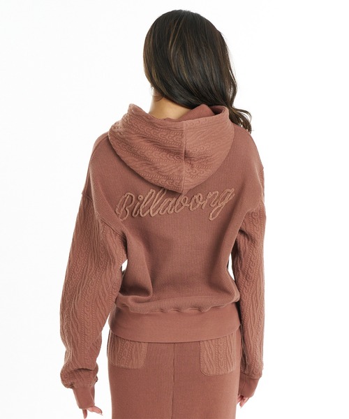 BILLABONG（ビラボン）の「BILLABONG/ビラボン ニットパーカー BG014023（パーカー・レディース・ブラック/アイボリー/ブラウン・M/L）」の12枚目の写真