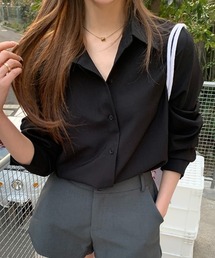 ベーシックルーズシルエットシャツ