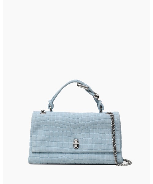 MARC JACOBS(マークジェイコブス)の「SUEDE CROC DUAL BAG/ザ スエード クロコ デュアル コンバーチブル ショルダーバッグ(ショルダーバッグ・レディース・ブルー系その他・ONE SIZE)」の1枚目の写真