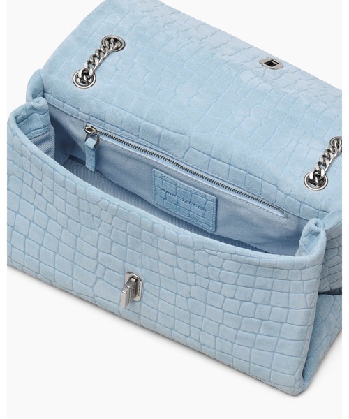 MARC JACOBS(マークジェイコブス)の「SUEDE CROC DUAL BAG/ザ スエード クロコ デュアル コンバーチブル ショルダーバッグ(ショルダーバッグ・レディース・ブルー系その他・ONE SIZE)」の4枚目の写真