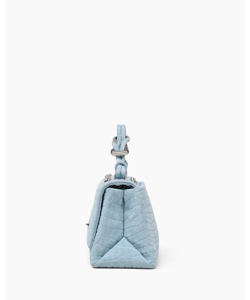 MARC JACOBS(マークジェイコブス)の「SUEDE CROC DUAL BAG/ザ スエード クロコ デュアル コンバーチブル ショルダーバッグ(ショルダーバッグ・レディース・ブルー系その他・ONE SIZE)」の5枚目の写真