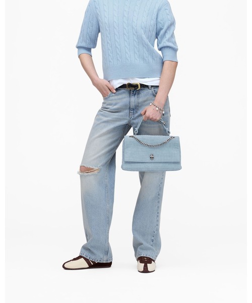 MARC JACOBS(マークジェイコブス)の「SUEDE CROC DUAL BAG/ザ スエード クロコ デュアル コンバーチブル ショルダーバッグ(ショルダーバッグ・レディース・ブルー系その他・ONE SIZE)」の7枚目の写真
