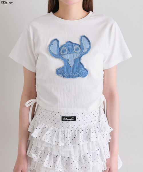 OLIVE des OLIVE(オリーブデオリーブ)の「Stitch ドロストTシャツ(Tシャツ/カットソー・レディース・オフホワイト・FREE)」の16枚目の写真