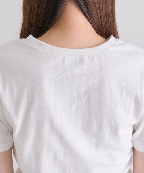 OLIVE des OLIVE(オリーブデオリーブ)の「Stitch ドロストTシャツ(Tシャツ/カットソー・レディース・オフホワイト・FREE)」の19枚目の写真