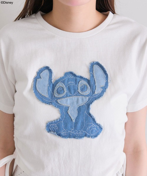 OLIVE des OLIVE(オリーブデオリーブ)の「Stitch ドロストTシャツ(Tシャツ/カットソー・レディース・オフホワイト・FREE)」の20枚目の写真
