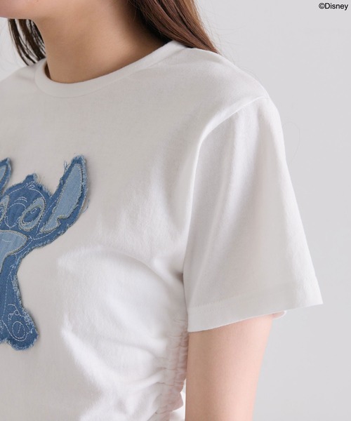 OLIVE des OLIVE(オリーブデオリーブ)の「Stitch ドロストTシャツ(Tシャツ/カットソー・レディース・オフホワイト・FREE)」の22枚目の写真