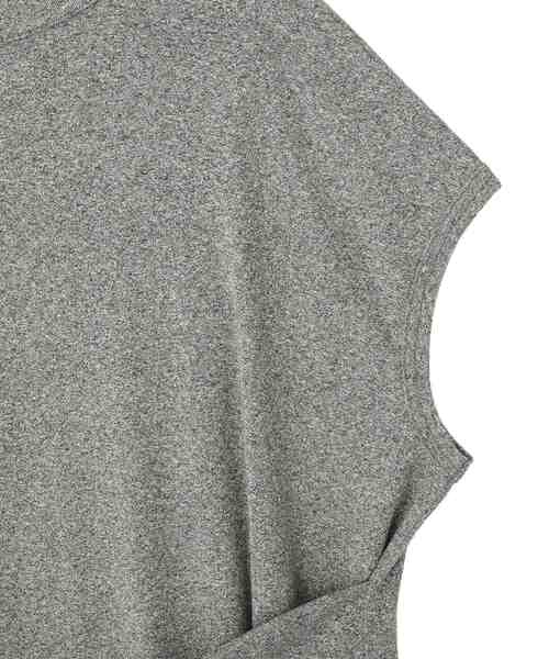 GARAGE OF GOOD CLOTHING(ガレージオブグッドクロージング)の「【日本製】ネックスラッシュ2wayカットドレス(ワンピース・レディース・グレー/ブラック・FREE)」の22枚目の写真