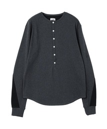JIEDA | JIEDA / ジエダ SWITCHING HENRY NECK L/S(Tシャツ/カットソー)