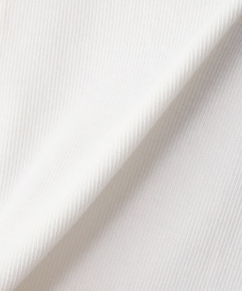JIEDA（ジエダ）の「JIEDA / ジエダ SWITCHING HENRY NECK L/S（Tシャツ/カットソー・メンズ・ホワイト/チャコールグレー・2/1）」の8枚目の写真