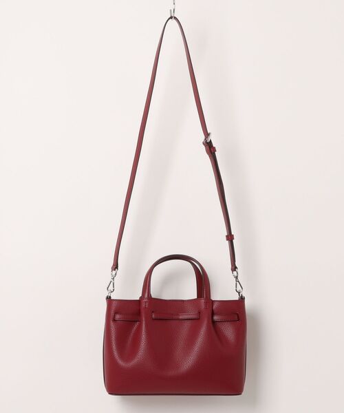 MICHAEL KORS(マイケルコース)の「CARSON センタージップ サッチェル スモール(ハンドバッグ・レディース・マルーン・FREE)」の2枚目の写真