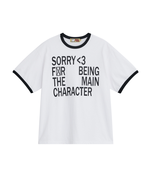 LOSERS CLUB(ルーザーズクラブ)の「スローガンリンガー半袖Tシャツホワイト(Tシャツ/カットソー・メンズ・その他・1/2/0)」の2枚目の写真
