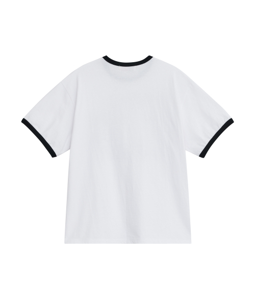LOSERS CLUB(ルーザーズクラブ)の「スローガンリンガー半袖Tシャツホワイト(Tシャツ/カットソー・メンズ・その他・1/2/0)」の3枚目の写真
