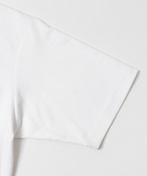 ITEMS URBANRESEARCH(アイテムズ アーバンリサーチ)の「ワイドフィットショートスリーブポンチTシャツ(Tシャツ/カットソー・メンズ・ホワイト/ブラック/チャコールグレー・MEDIUM/LARGE)」の11枚目の写真
