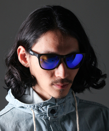 AVIREX | avirex/ アヴィレックス/ SUNGLASSES WELLINGTON MAT BLACK MIRROR/ サングラス　ウェリントン　マット　ブラック　ミラー(サングラス)