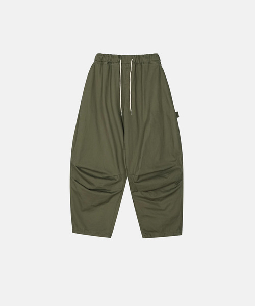 And Again（アンドアゲイン）の「Block Carpenter Pants（その他パンツ・レディース・アイボリー/ブラウン/カーキ/チャコールグレー/ブラック・FREE）」の5枚目の写真