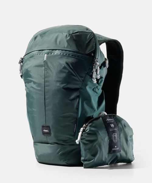 Matador(マタドール)の「Matador/マタドール 18L Packable Backpack/18L パッカブル バックパック(バックパック/リュック・メンズ・ワインレッド/ダークグリーン/ブラック・FREE)」の3枚目の写真