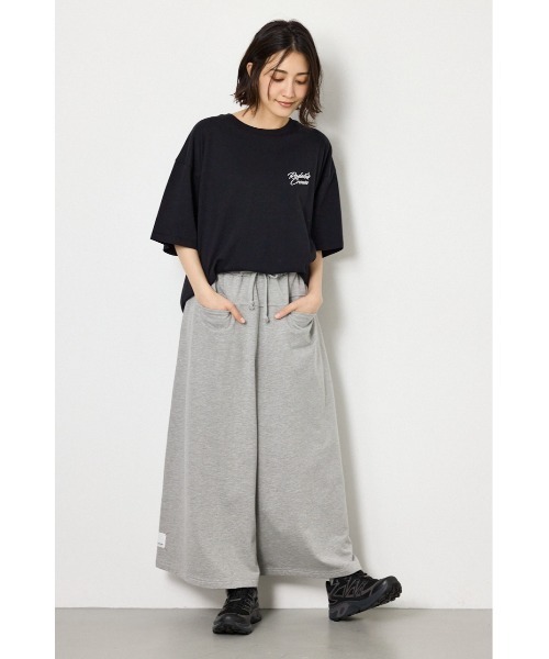 RODEO CROWNS WIDE BOWL（ロデオクラウンズワイドボウル）の「アップリケクラウンロゴTシャツ（Tシャツ/カットソー・レディース・ライトピンク/ブラック/ブラウン/オフホワイト・FREE）」の17枚目の写真