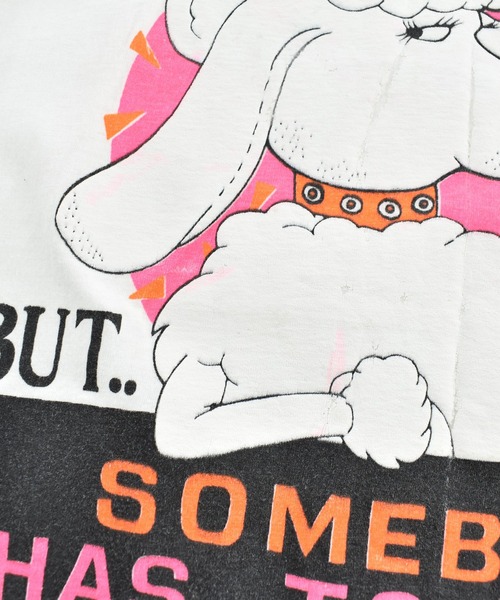 LABORATORY R(ラボラトリーアール)の「【USED】90’s “BITCH” アニマル Tシャツ(Tシャツ/カットソー・メンズ・ホワイト・SMALL)」の4枚目の写真