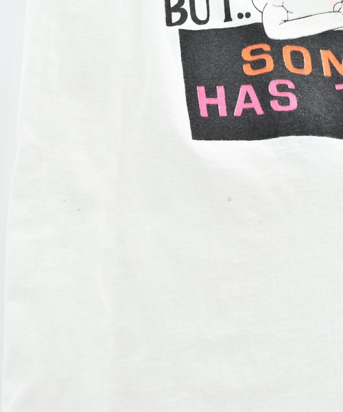 LABORATORY R(ラボラトリーアール)の「【USED】90’s “BITCH” アニマル Tシャツ(Tシャツ/カットソー・メンズ・ホワイト・SMALL)」の5枚目の写真