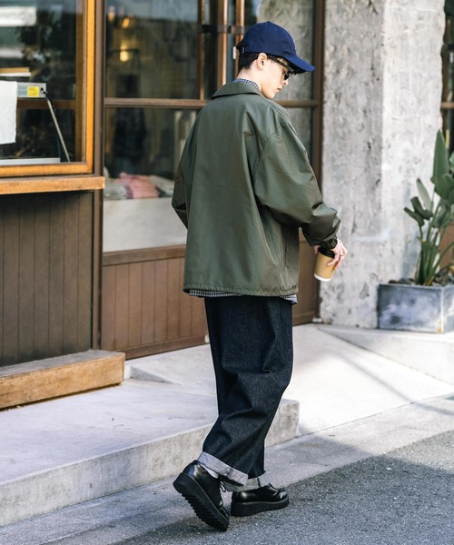 Rocky Monroe(ロッキーモンロー)の「ポリDEWSPO オーバーサイズコーチジャケット(ブルゾン・メンズ・ブラック/ネイビー/カーキ・L/XL/M)」の22枚目の写真
