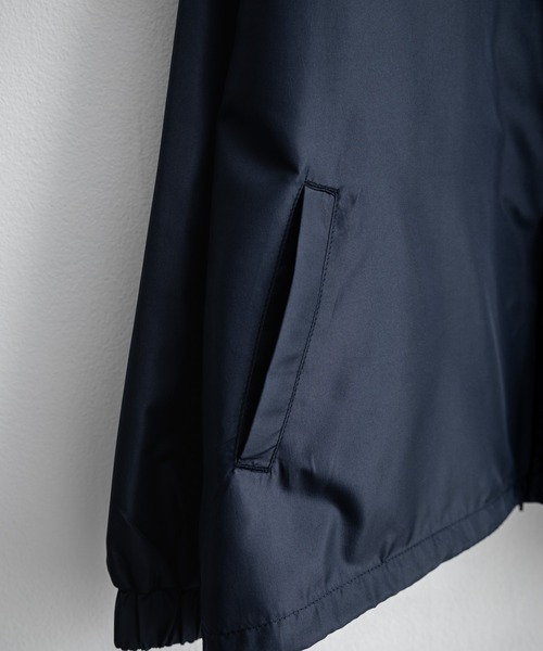 Rocky Monroe(ロッキーモンロー)の「ポリDEWSPO オーバーサイズコーチジャケット(ブルゾン・メンズ・ブラック/ネイビー/カーキ・L/XL/M)」の4枚目の写真