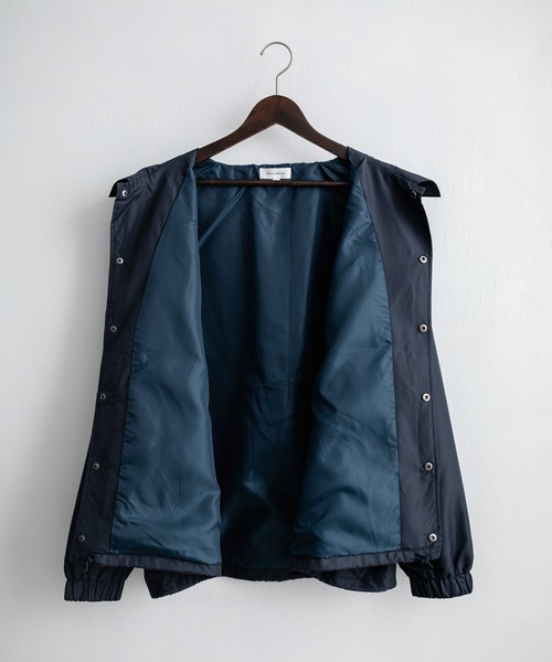 Rocky Monroe(ロッキーモンロー)の「ポリDEWSPO オーバーサイズコーチジャケット(ブルゾン・メンズ・ブラック/ネイビー/カーキ・L/XL/M)」の6枚目の写真