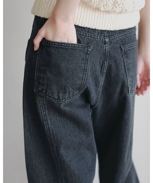 anuke(アンヌーク)の「anuke Panel Black Denim(デニムパンツ・レディース・ブラック・36)」の7枚目の写真