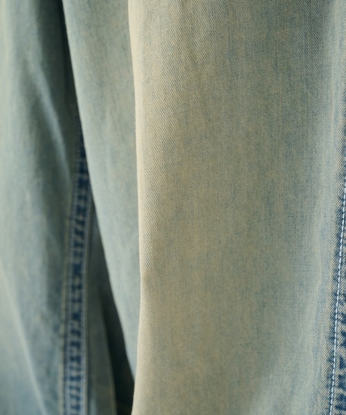 Maison MIHARA YASUHIRO(メゾンミハラヤスヒロ)の「【Maison MIHARA YASUHIRO/メゾンミハラヤスヒロ】Light Denim Wide Pants/ライトデニムワイドパンツ(デニムパンツ・レディース・ブラック/ダークインディゴブルー・38/36)」の17枚目の写真