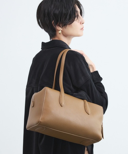 VELETTO(ベレット)の「BARNYARDSTORM / VELETTO(ヴェレット) / スクエアボストンBAG【別注】(ボストンバッグ・レディース・キャメル/ダークブラウン・FREE)」の13枚目の写真