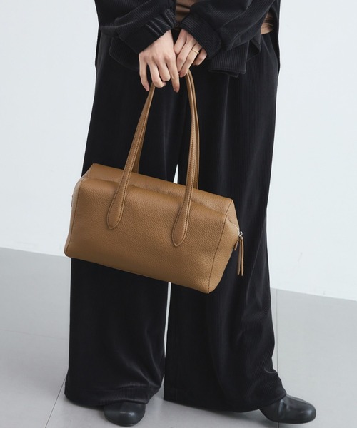 VELETTO(ベレット)の「BARNYARDSTORM / VELETTO(ヴェレット) / スクエアボストンBAG【別注】(ボストンバッグ・レディース・キャメル/ダークブラウン・FREE)」の14枚目の写真