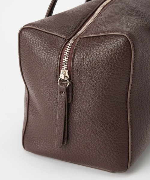 VELETTO(ベレット)の「BARNYARDSTORM / VELETTO(ヴェレット) / スクエアボストンBAG【別注】(ボストンバッグ・レディース・キャメル/ダークブラウン・FREE)」の19枚目の写真