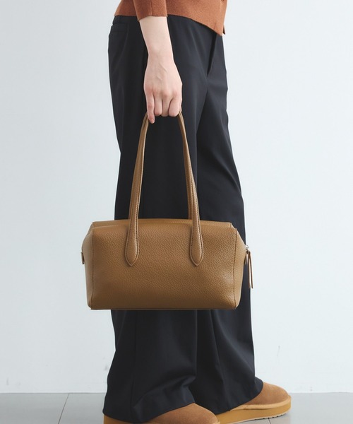 VELETTO(ベレット)の「BARNYARDSTORM / VELETTO(ヴェレット) / スクエアボストンBAG【別注】(ボストンバッグ・レディース・キャメル/ダークブラウン・FREE)」の3枚目の写真