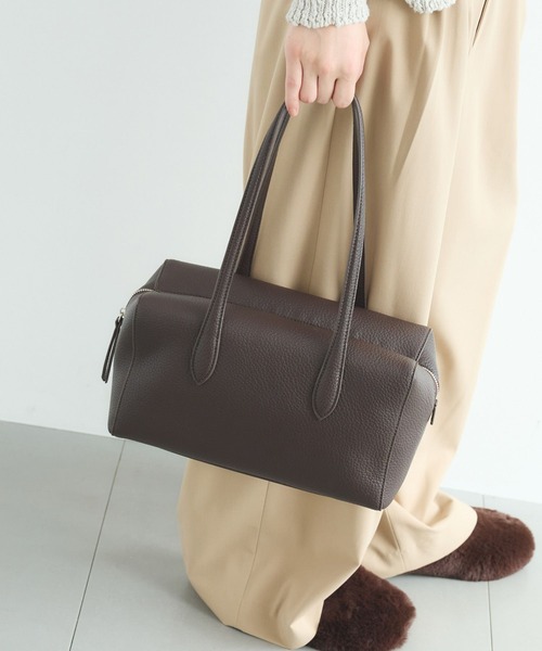 VELETTO(ベレット)の「BARNYARDSTORM / VELETTO(ヴェレット) / スクエアボストンBAG【別注】(ボストンバッグ・レディース・キャメル/ダークブラウン・FREE)」の5枚目の写真