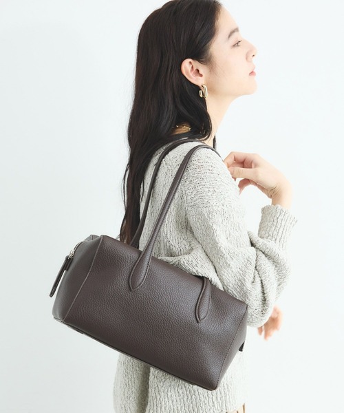 VELETTO(ベレット)の「BARNYARDSTORM / VELETTO(ヴェレット) / スクエアボストンBAG【別注】(ボストンバッグ・レディース・キャメル/ダークブラウン・FREE)」の6枚目の写真