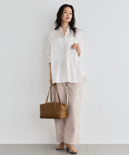 VELETTO(ベレット)の「BARNYARDSTORM / VELETTO(ヴェレット) / スクエアボストンBAG【別注】(ボストンバッグ・レディース・キャメル/ダークブラウン・FREE)」の7枚目の写真