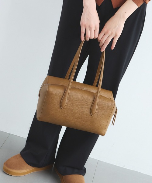 VELETTO(ベレット)の「BARNYARDSTORM / VELETTO(ヴェレット) / スクエアボストンBAG【別注】(ボストンバッグ・レディース・キャメル/ダークブラウン・FREE)」の12枚目の写真