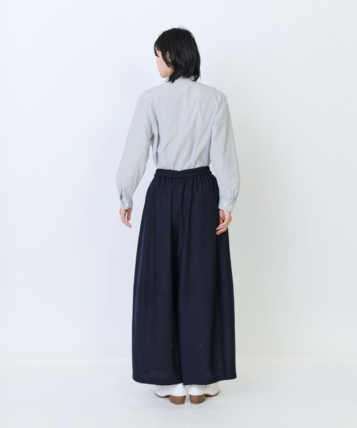 LOISIR（ロワズィール）の「ウール混ツイードボトルシルエットパンツ（その他パンツ・レディース・ネイビー/グレー系その他・M/MT）」の12枚目の写真