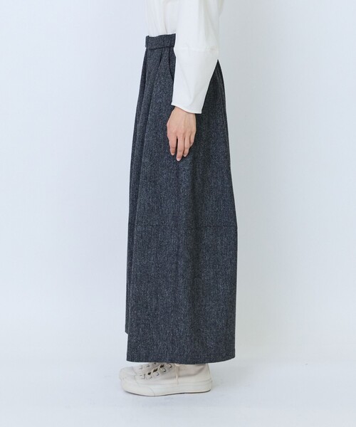 LOISIR（ロワズィール）の「ウール混ツイードボトルシルエットパンツ（その他パンツ・レディース・ネイビー/グレー系その他・M/MT）」の14枚目の写真