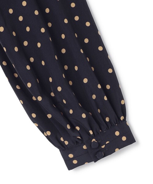 TOCCA(トッカ)の「TWILIGHT DOTS ドレス(ワンピース・レディース・ネイビー系5・00/0/2/4/6)」の7枚目の写真