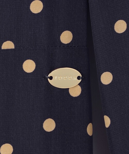 TOCCA(トッカ)の「TWILIGHT DOTS ドレス(ワンピース・レディース・ネイビー系5・00/0/2/4/6)」の9枚目の写真