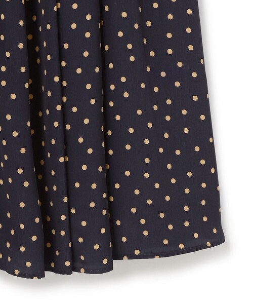 TOCCA(トッカ)の「TWILIGHT DOTS ドレス(ワンピース・レディース・ネイビー系5・00/0/2/4/6)」の10枚目の写真