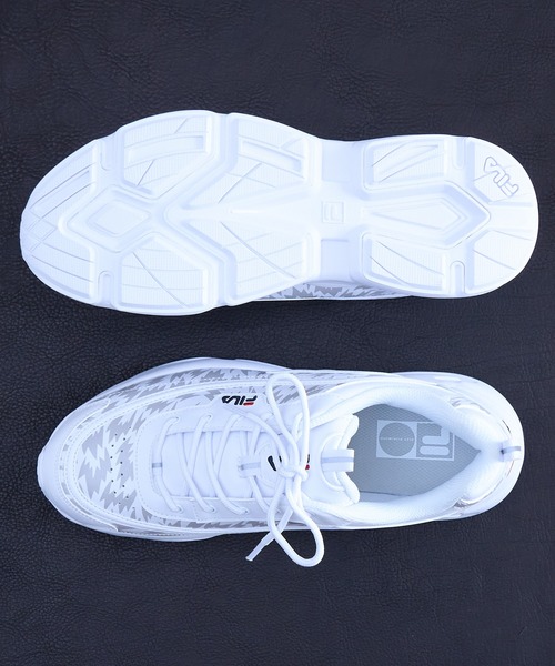 CANNABIS(カンナビス)の「ELEY KISHIMOTO × FILA RAYTONA FLASHスニーカー (FU0101029)(スニーカー・メンズ・ホワイト系その他・24/25/26/27/28)」の2枚目の写真