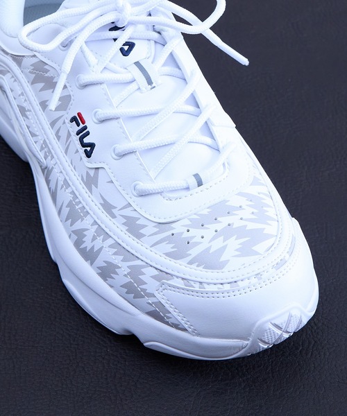 CANNABIS(カンナビス)の「ELEY KISHIMOTO × FILA RAYTONA FLASHスニーカー (FU0101029)(スニーカー・メンズ・ホワイト系その他・24/25/26/27/28)」の3枚目の写真