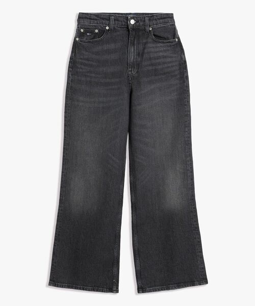 tommy jeans(トミー ジーンズ)の「ハイウエストワイドデニム(デニムパンツ・レディース・ブラック・27inch/26inch)」の6枚目の写真