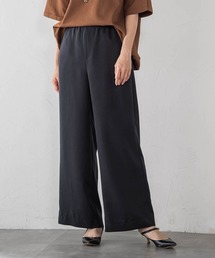 【SETUP対応】"Light & Soft Suede" ワイドパンツ